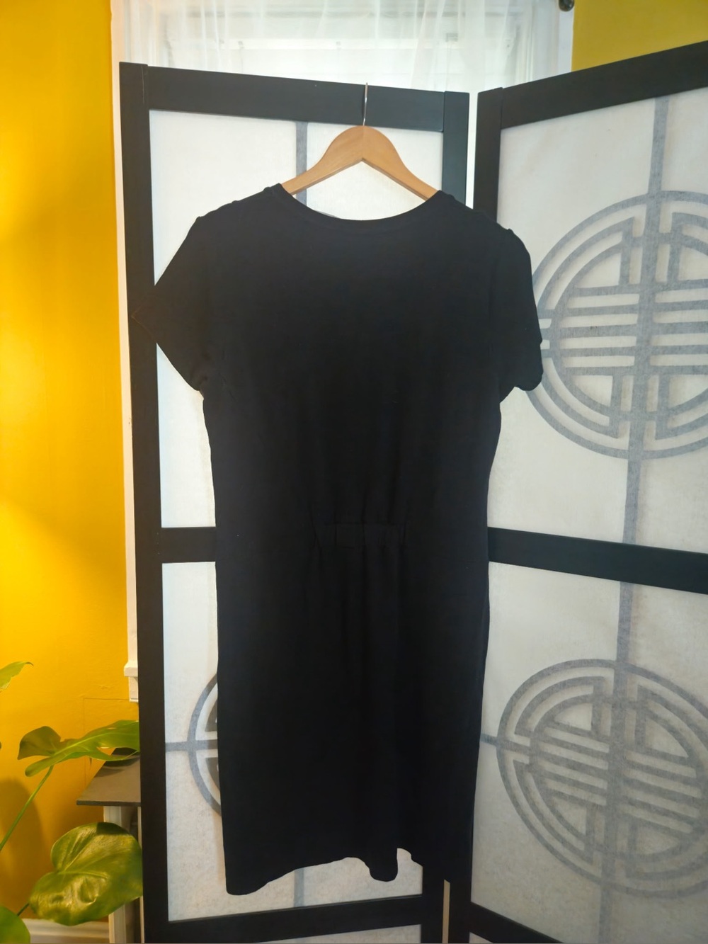 Comptoir Des Cotonniers Black Midi Dress